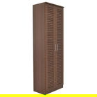 Pantofar cu 2 usi Sante, Pakoworld, 21 perechi pantofi, 60x37x183 cm, MDF/PAL, wenge