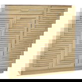 Pantofar cu 3 usi Sante, Pakoworld, 30 perechi pantofi, 120x37x123 cm, PAL/MDF, maro deschis