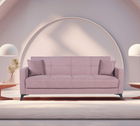 Canapea extensibila Fabio, 3 locuri, 215x82x92 cm, 3 locuri, Mov