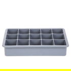 Forme pentru gheata Easy Cook, Homla, 18x11 cm, silicon, gri