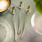 Set 3 lingurite pentru latte Stilo, Homla, inox, argintiu