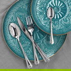 Set tacamuri 24 piese Mercer, Homla, inox, argintiu
