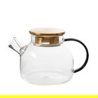 Ceainic Kubbe, Homla, 1 L, sticla, transparent