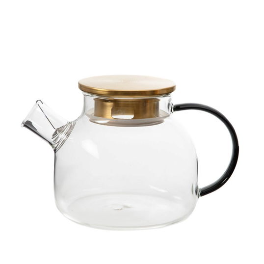 Ceainic Kubbe, Homla, 1 L, sticla, transparent