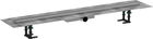 Pachet rigola de pardoseala Hansgrohe RainDrain Compact Complete 1000mm pardoseli minim 43mm capac inox periat