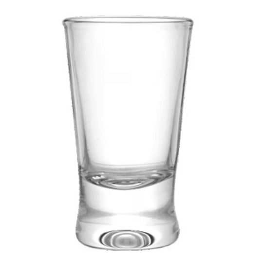 Set 6 pahare pentru shot Delight, Domotti, 25 ml, sticla, transparent