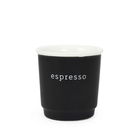 Ceasca Vamos, Homla, 100 ml, portelan, negru