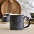 Cana Larisa, Homla, 550 ml, ceramica, gri inchis