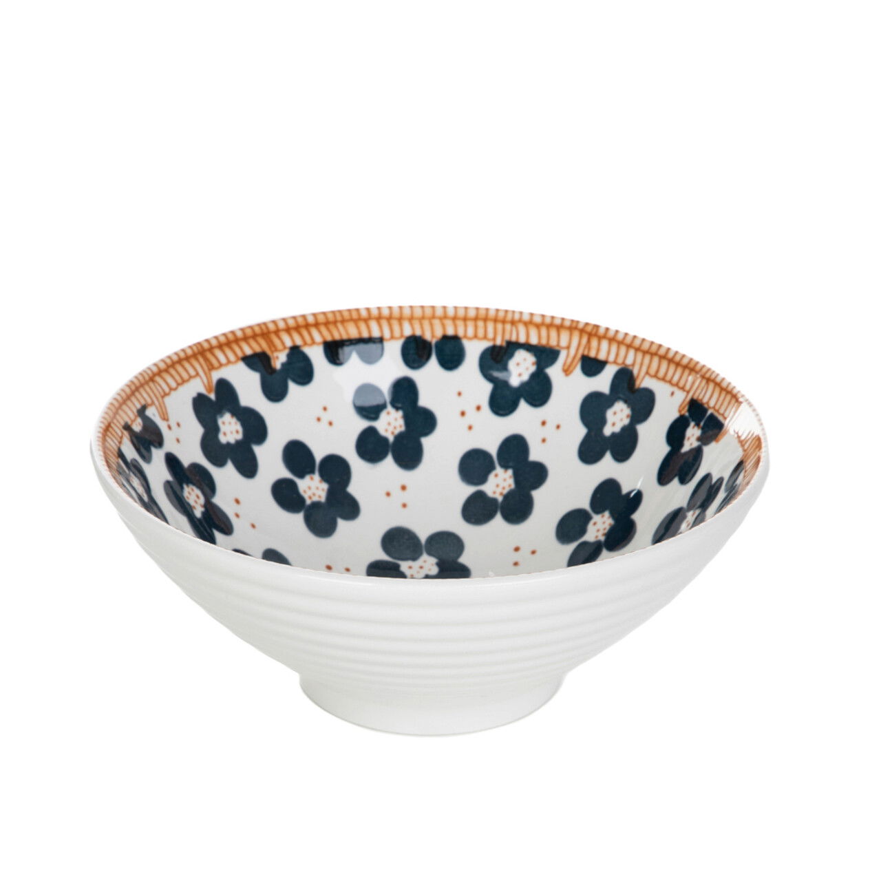 Bol model flori Salado, Homla, 21 cm, portelan, multicolor