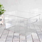 Cos depozitare Lydie, Homla, 29x20.5x15.7 cm, plastic, transparent