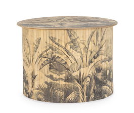 Masuta de cafea Nariko, Bizzotto, 58x40 cm, bambus/MDF, multicolor