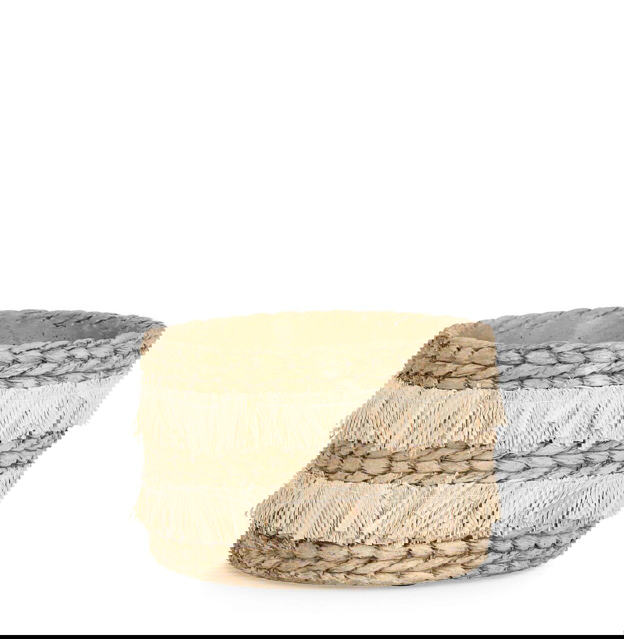 Ghiveci Colombia, Bizzotto, 23.5x16 cm, ciment, natural