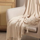 Patura Chenille, Homla, 130x170 cm, poliester, crem