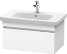 Dulap baza Duravit DuraStyle 73x44.8cm sertar cu inchidere lenta alb mat