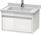 Dulap baza Duravit Ketho 65x46.5cm sertar inchidere lenta alb lucios