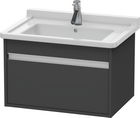 Dulap baza Duravit Ketho 80x46.5cm sertar inchidere lenta grafit mat