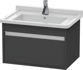 Dulap baza Duravit Ketho 80x46.5cm sertar inchidere lenta grafit mat