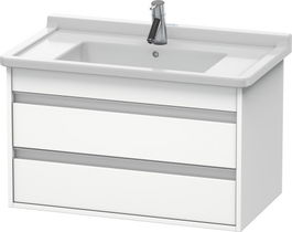 Dulap baza Duravit Ketho 80x46.5cm 2 sertare inchidere lenta white