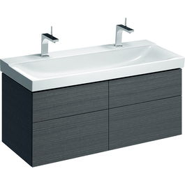 Dulap baza Geberit Xeno2 117.4cm cu patru sertare gri structurat
