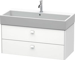 Dulap baza suspendat Duravit Brioso 984x442mm cu doua sertare alb mat