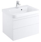 Dulap baza pentru lavoar Ravak Concept 10° cu 2 sertare 65x45x45cm alb
