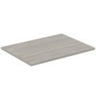 Blat suport mobilier baie Ideal Standard Air 60 4 x 44 2 x 1 8cm lemn gri deschis