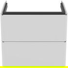 Dulap baza suspendat Ideal Standard Adapto 57x41cm cu doua sertare alb lucios
