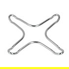Accesoriu cromat pentru ochi aragaz, Metaltex, 10 x 10 cm, inox