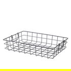 Cos pentru fructe Alver, Homla, 38x28 cm, metal, negru