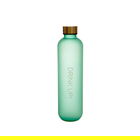 Sticla de apa Daily, Homla, 1 L, plastic/metal, verde/maro