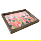 Tava pentru servire, AT-016, 30x40 cm, MDF , Multicolor