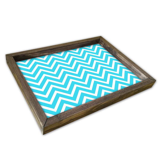 Tava pentru servire, AT-022, 30x40 cm, MDF , Multicolor