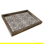 Tava pentru servire, AT-033, 30x40 cm, MDF , Multicolor