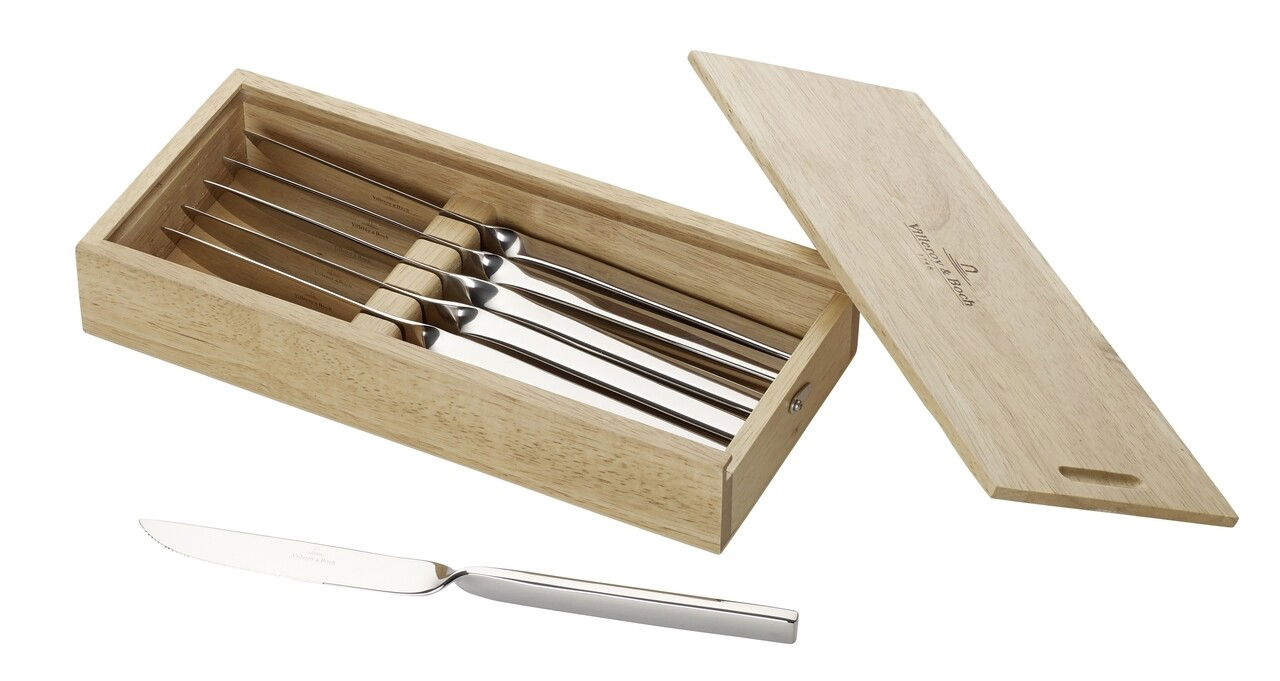 Set cutite friptura 6 piese, Villeroy & Boch, NewWave, inox 18/10