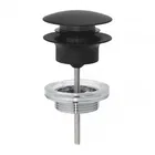 Ventil lavoar Grohe Push-Open negru mat Phantom Black