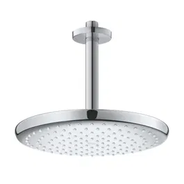 Palarie si brat de dus Grohe Tempesta 250 rotunda crom lucios