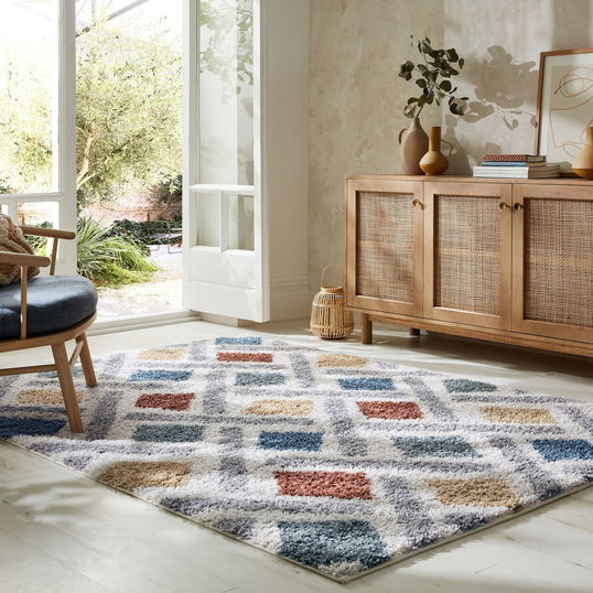 Covor Sketch Multi, Flair Rugs, 160x230 cm, polipropilena, multicolor