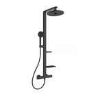 Sistem de dus cu baterie termostatata Ideal Standard Alu+ negru mat aluminiu