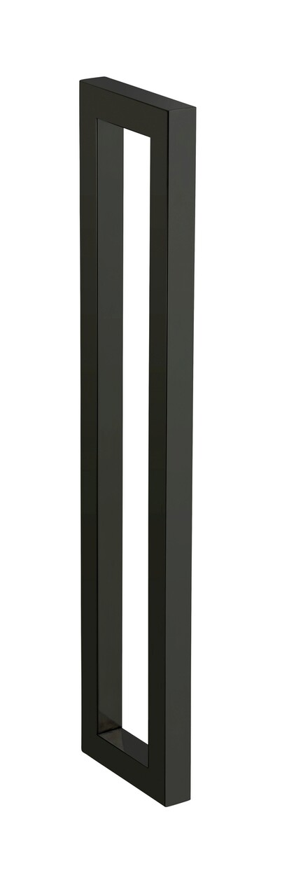 Suport pentru prosoape, Wenko, Reitani, 2 x 9 x 40 cm, inox, negru