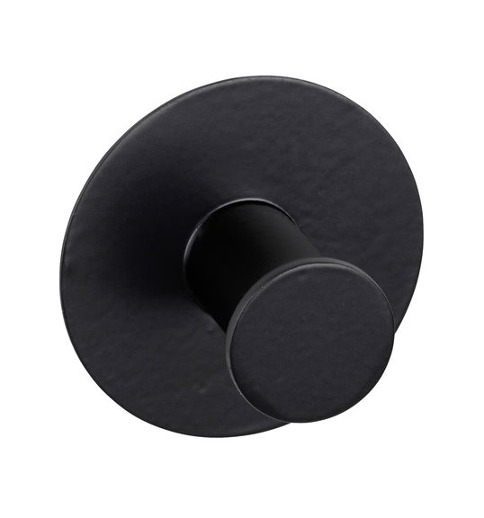 Suport prosoape, Wenko, Celano, 5 x 5 x 3.3 cm, inox, negru