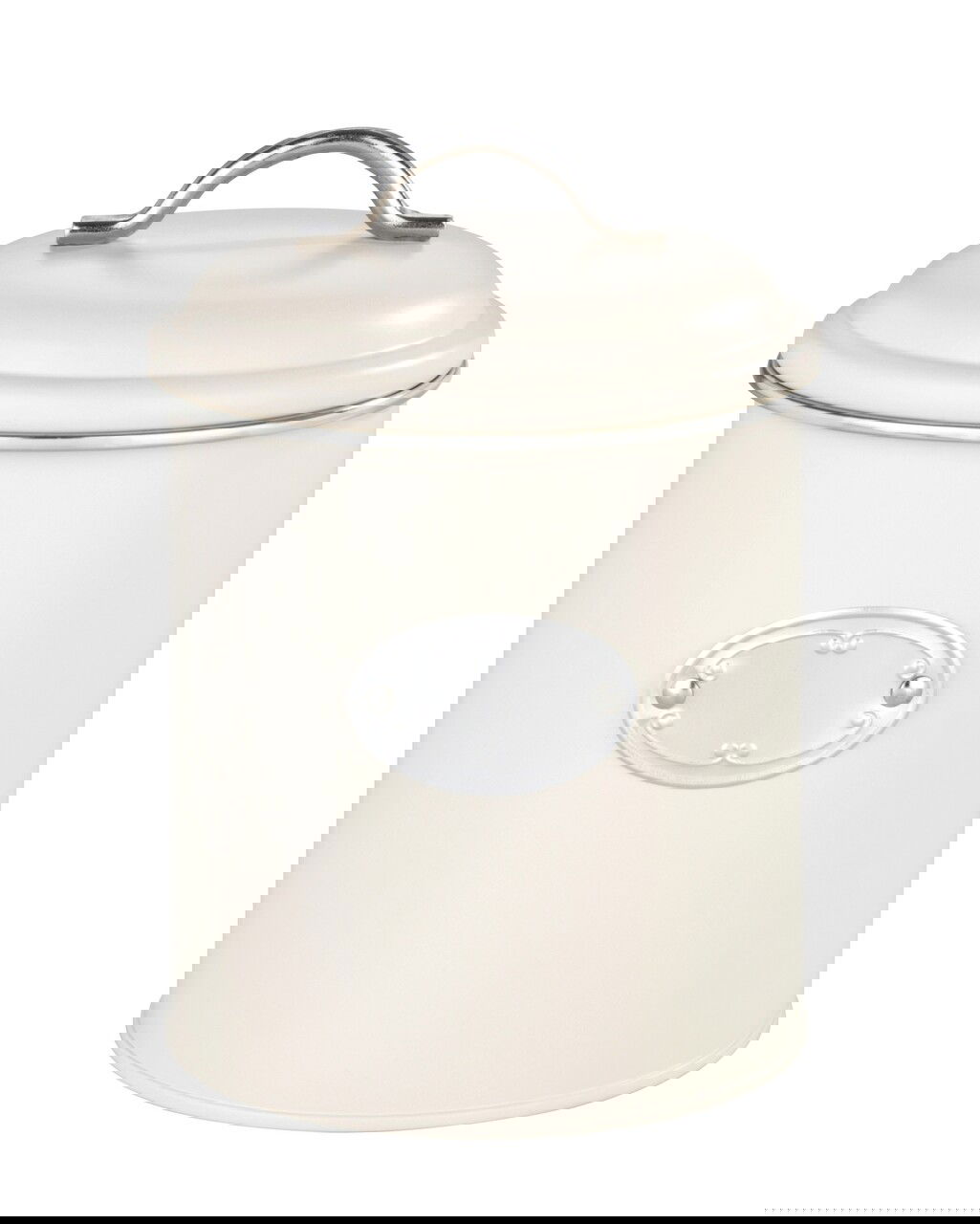 Cutie depozitare alimente, Wenko, Nero, 13 x 13 x 18 cm, 1.6 L, metal, crem
