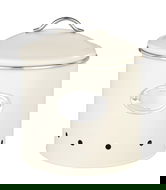 Cutie depozitare alimente, Wenko, Nero, 18.7 x 18.7 x 21 cm, 4 L, metal, crem