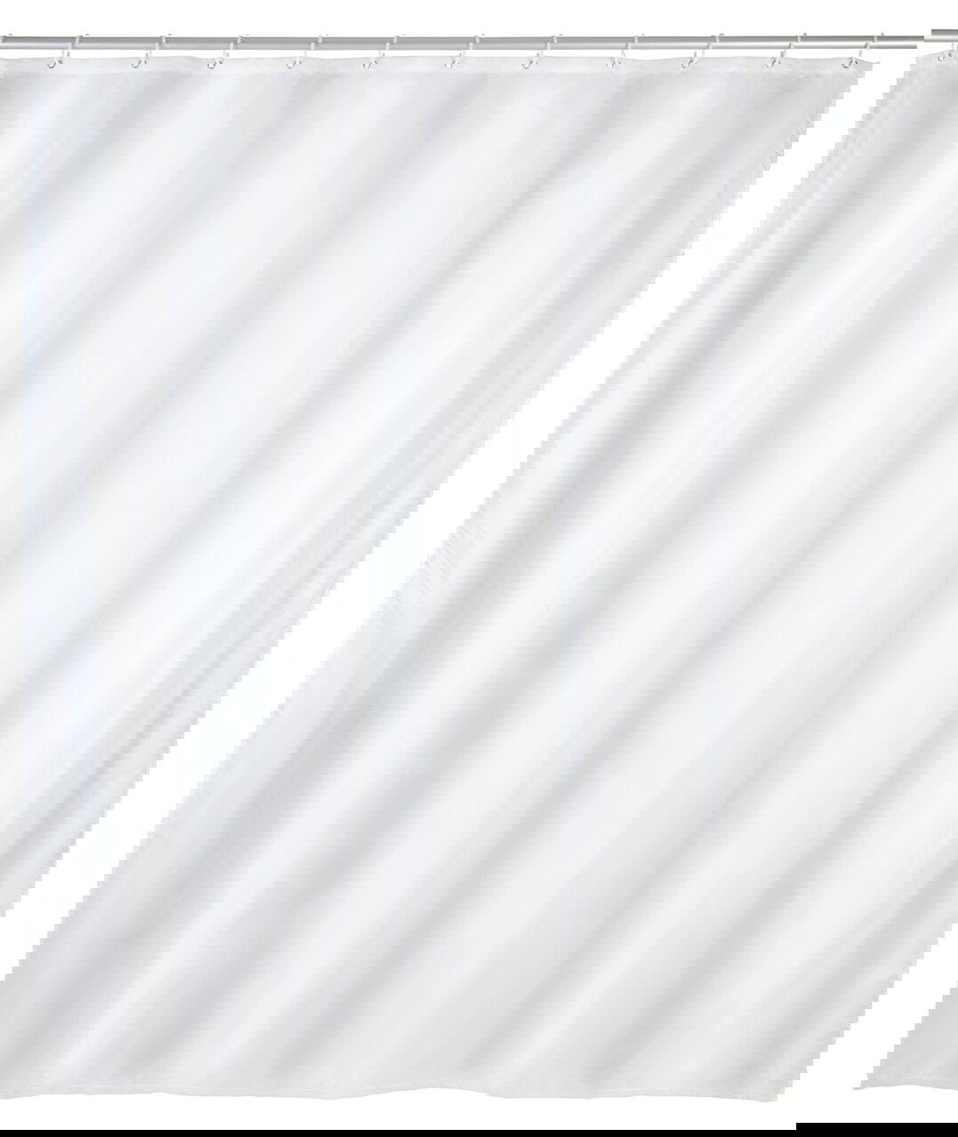 Perdea de dus, Allstar, Zen, 120 x 200 cm, polietilena, alb