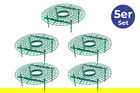 Set 5 suporturi capsuni Maximex, Strawberry, 40x10 cm, polipropilena, verde