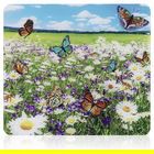 Protectie universala pentru aragaz Maximex, Summer, 56x50 cm, sticla, multicolor