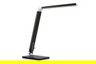Lampa de masa cu lumina de zi si 5 setari Maximex, Daylight, 12.5x8.5x40 cm, aluminiu/fier/plastic, negru
