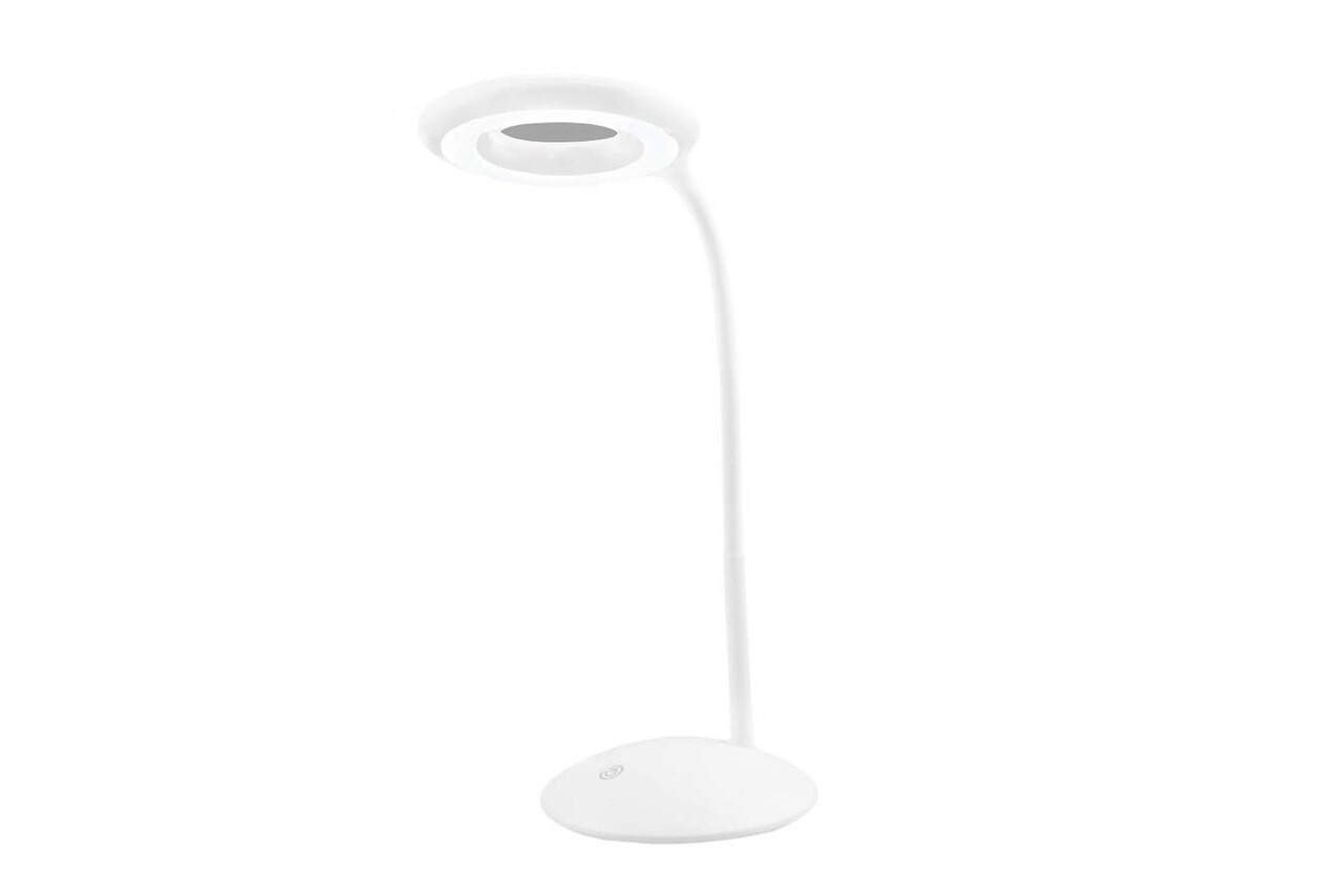 Lampa de masa cu 24 LED-uri din ABS Maximex, LED, 15.7x40 cm, alb