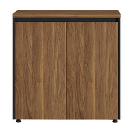 Bufet inferior Oscar, Pakoworld, 80x40x80 cm, PAL melaminat, maro/antracit