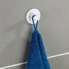 Carlig cu montare pe perete Savona, Wenko, 5x2 cm, inox, alb
