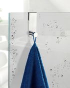 Agatatoare pentru dus Celano, Wenko, 4x5x12.5 cm, inox, argintiu mat